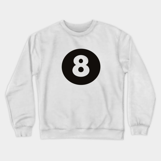 8 Ball Crewneck Sweatshirt by Hillbillydesigns